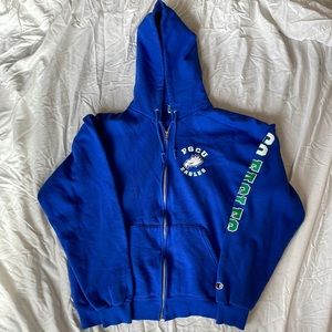 FGCU zip up hoodie champion brand